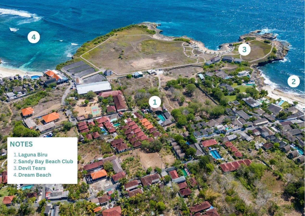 Laguna Biru レンボンガン島 エクステリア 写真